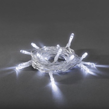LED Χριστουγεννιάτικη γιρλάντα 20xLED/2xAA 3,35m ψυχρό λευκό