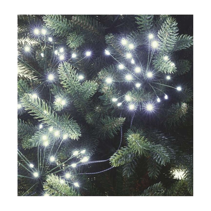 LED Χριστουγεννιάτικη γιρλάντα 300xLED/8,2m ψυχρό λευκό