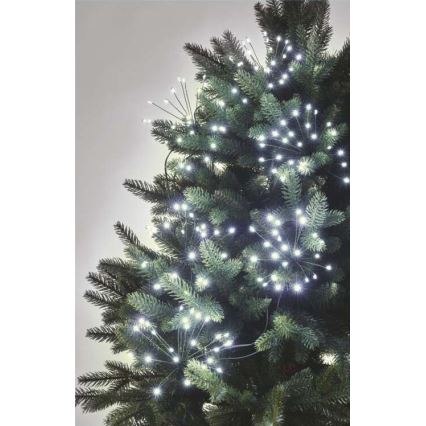 LED Χριστουγεννιάτικη γιρλάντα 300xLED/8,2m ψυχρό λευκό