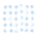 LED Χριστουγεννιάτικη γιρλάντα 30xLED/3xAA 3,3m ψυχρό λευκό