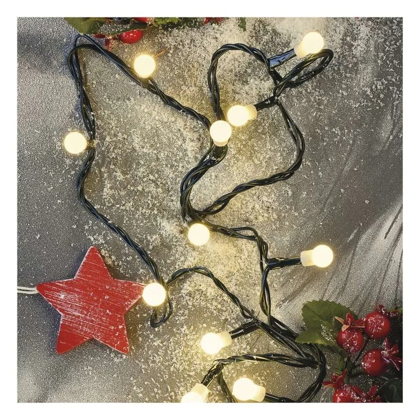 LED Χριστουγεννιάτικη γιρλάντα 480xLED/8 λειτουργιών 53m IP44 ζεστό λευκό