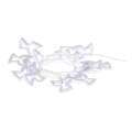 LED Χριστουγεννιάτικη γιρλάντα CHAIN 10xLED/2xAA 1,85m θερμό λευκό