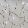 LED χριστουγεννιάτικη γιρλάντα για εξωτερικούς χώρους 40xLED/9m IP44 ψυχρό λευκό