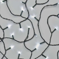 LED Χριστουγεννιάτικη εξωτερική αλυσίδα 180xLED/8 λειτουργίες 23m IP44 ψυχρό λευκό