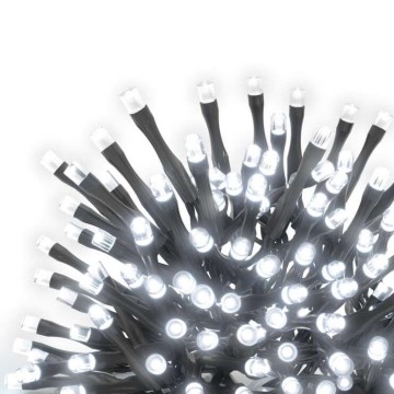 LED Χριστουγεννιάτικη εξωτερική γιρλάντα 100xLED/15m IP44 ψυχρό λευκό