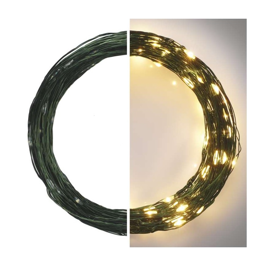 LED χριστουγεννιάτικη εξωτερική γιρλάντα 150xLED/20m IP44 θερμό λευκό