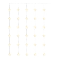 LED χριστουγεννιάτικη εξωτερική γιρλάντα 30xLED/3,9m IP44 με αστέρια