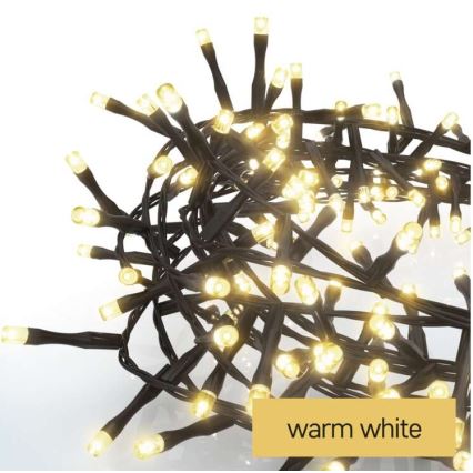 LED Χριστουγεννιάτικη εξωτερική γιρλάντα 600xLED/17m IP44 θερμό λευκό