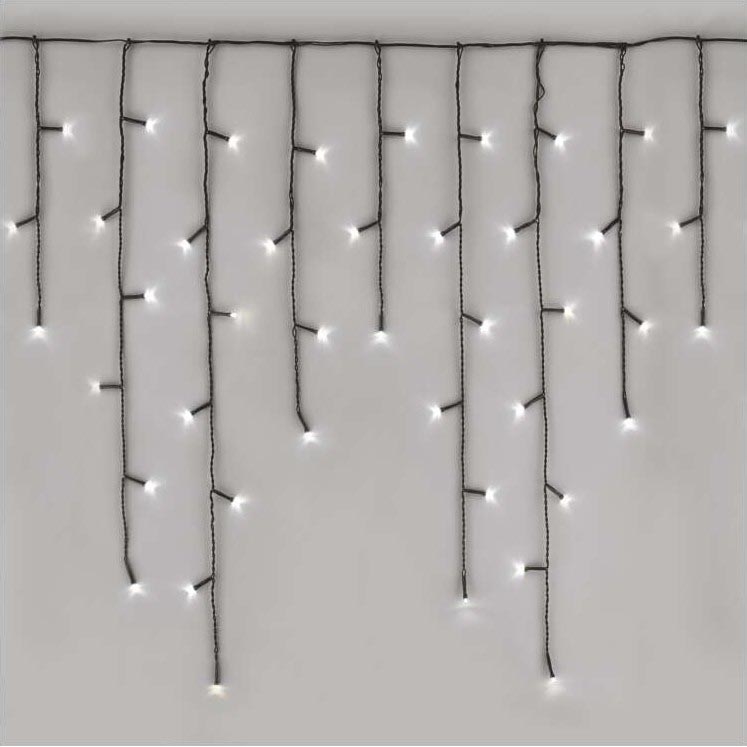 LED Χριστουγεννιάτικη εξωτερική γιρλάντα 600xLED/8 λειτουργίες 15m IP44 ψυχρό λευκό