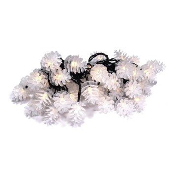 LED Χριστουγεννιάτικη εξωτερική γιρλάντα 80xLED/25m IP44 θερμό λευκό