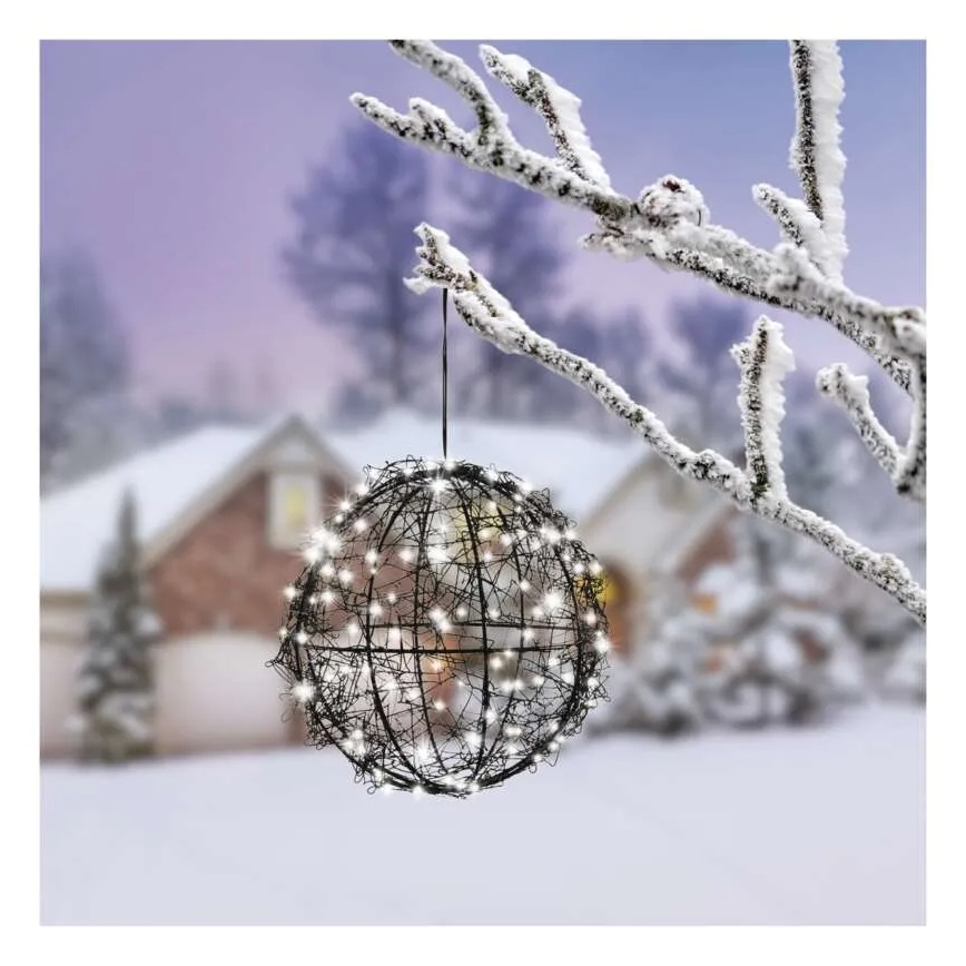 LED Χριστουγεννιάτικη διακόσμηση 200xLED/230V, διάμετρος 20 εκ.