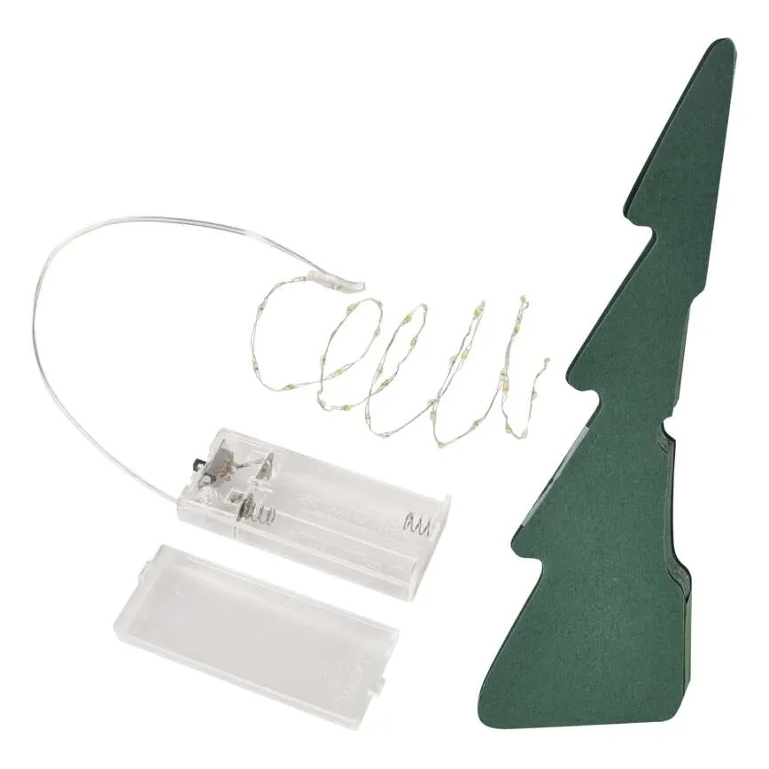 LED Χριστουγεννιάτικη διακόσμηση 35xLED/2xAA δέντρο