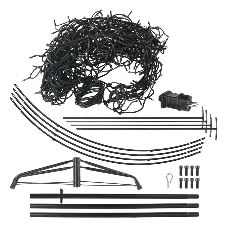 LED Χριστουγεννιάτικη διακόσμηση 480xLED/230V IP44 180 cm