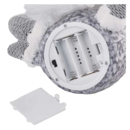 LED Χριστουγεννιάτικη διακόσμηση 4xLED/3xAA ξωτικό