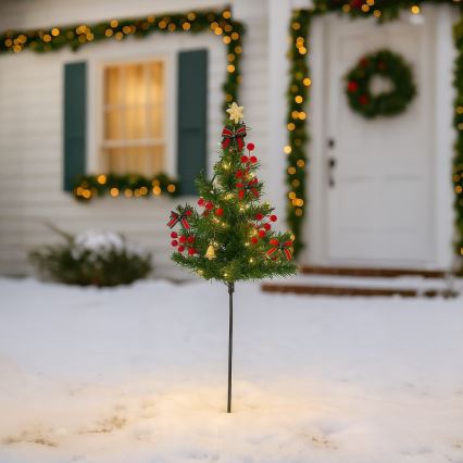 LED Χριστουγεννιάτικη διακόσμηση LED/1W/230V 75 cm IP44 πράσινη