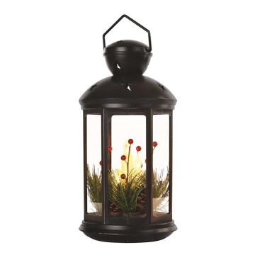 LED Χριστουγεννιάτικη διακόσμηση LED/3xAAA μαύρη