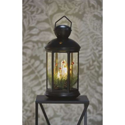 LED Χριστουγεννιάτικη διακόσμηση LED/3xAAA μαύρη