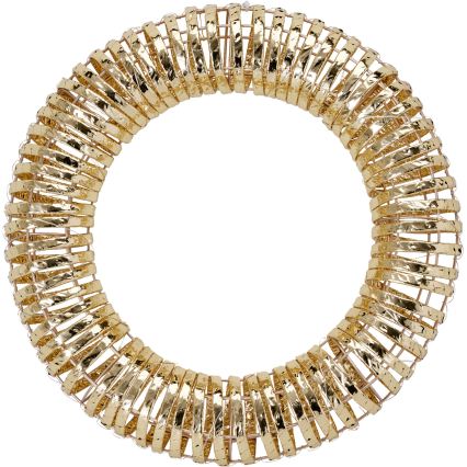 LED Χριστουγεννιάτικο στεφάνι 30xLED/3xAA διάμ. 40 cm ζεστό λευκό στεφάνι/χρυσό