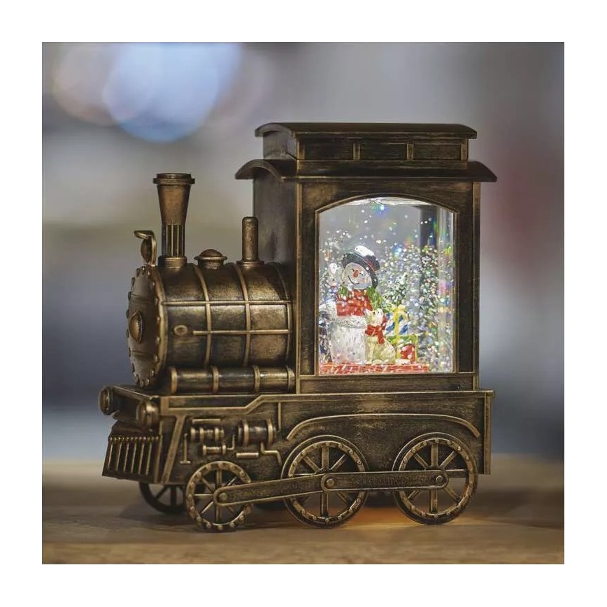 LED Χριστουγεννιάτικο διακοσμητικό LED/3xAA τρένο