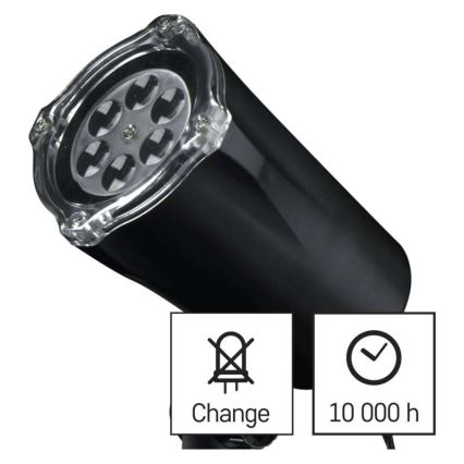 LED Χριστουγεννιάτικος εξωτερικός προβολέας LED/3,6W/230V IP44 ψυχρό λευκό