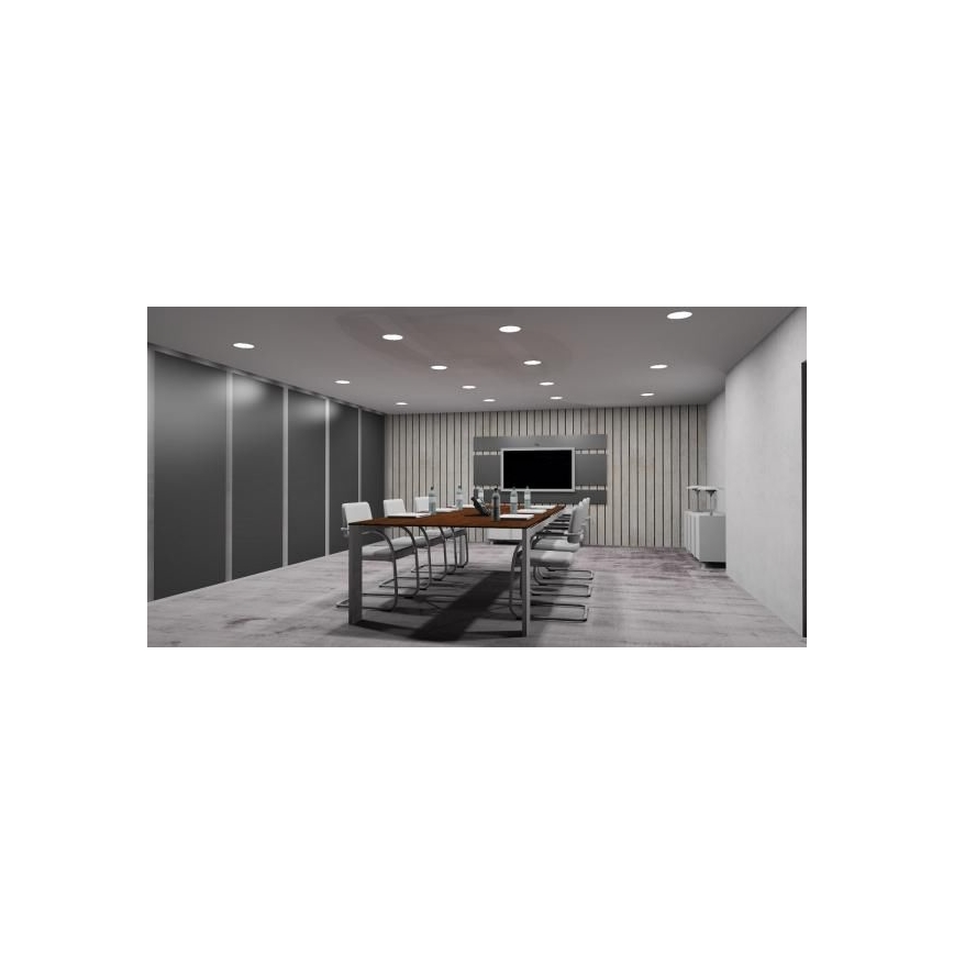 LED Χωνευτό φωτιστικό οροφής LED/12W/230V