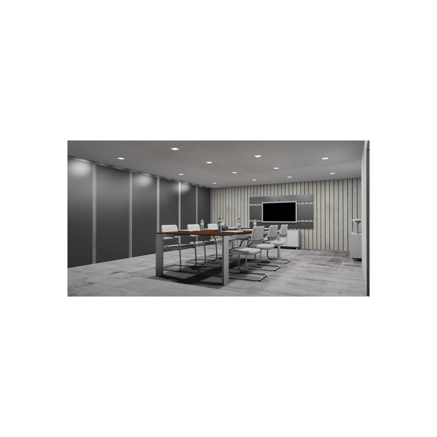 LED Χωνευτό φωτιστικό οροφής LED/6W/230V