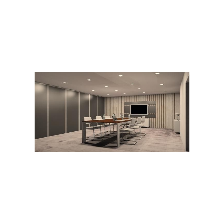 LED Χωνευτό φωτιστικό οροφής LED/6W/230V