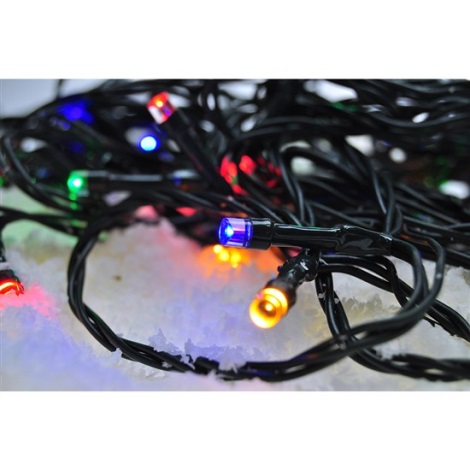LED Χριστουγεννιάτικα εξωτερικά λαμπάκια 500xLED/8 λειτουργίες 55 m IP44 πολύχρωμα