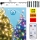 LED Χριστουγεννιάτικα λαμπάκια εξωτερικού χώρου 200xLED 17m IP44 ζεστό λευκό/πολύχρωμα+ τηλεχειριστήριο