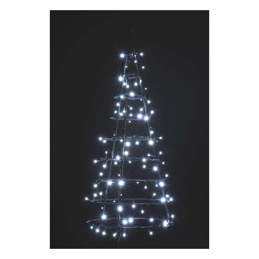 LED Χριστουγεννιάτικα λαμπάκια εξωτερικού χώρου CHAIN 40xLED 9m IP44 ψυχρό λευκό