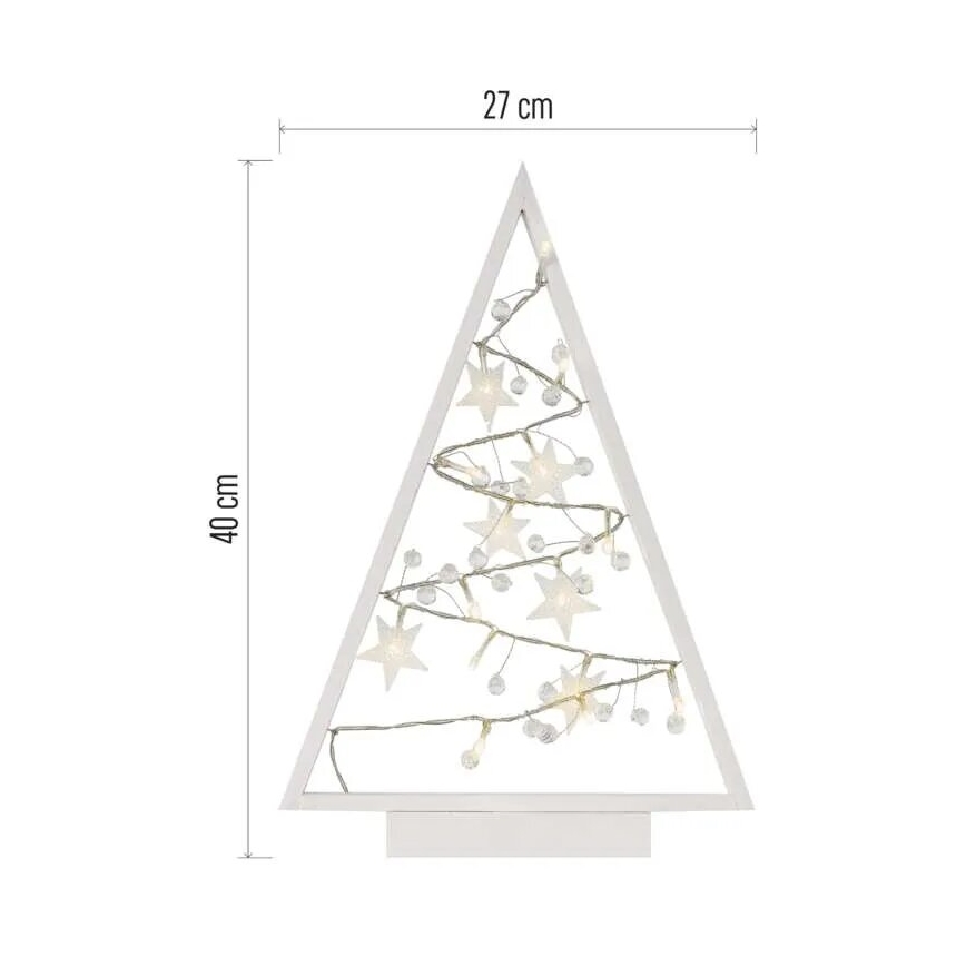 LED Χριστουγεννιάτικη διακόσμηση 15xLED/2xAA δεντράκι
