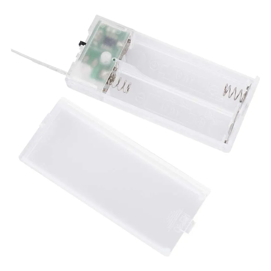 LED Χριστουγεννιάτικη διακόσμηση 40xLED/2xAA θερμό λευκό πόλη