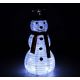 LED Χριστουγεννιάτικο διακοσμητικό LED/1,4W/230V 60 cm IP44 χιονάνθρωπος