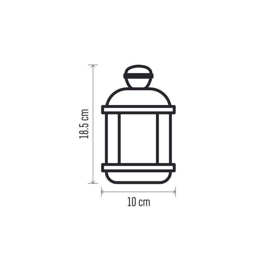 LED Χριστουγεννιάτικο διακοσμητικό LED/1xCR2032 ζεστό λευκό