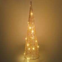 LED Χριστουγεννιάτικο διακοσμητικό LED/2xAA 50 cm κώνος
