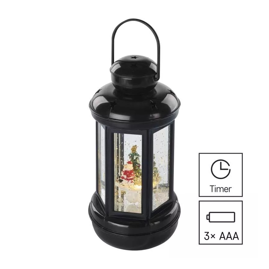 LED Χριστουγεννιάτικο διακοσμητικό LED/3xAAA φαναράκι