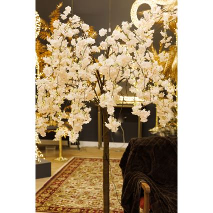 LED Χριστουγεννιάτικο διακοσμητικό δέντρο CHERRY TREE 84xLED/230V 1,7 m κερασιά