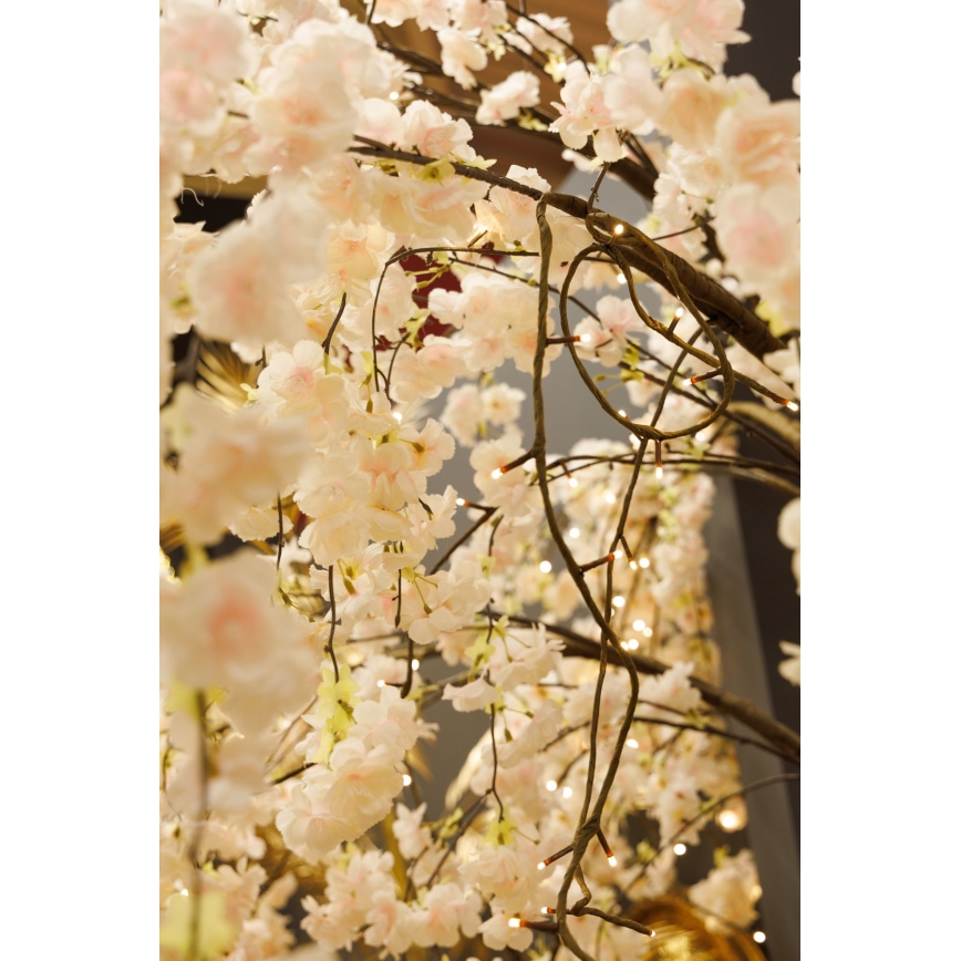 LED Χριστουγεννιάτικο διακοσμητικό δέντρο CHERRY TREE 84xLED/230V 1,7 m κερασιά
