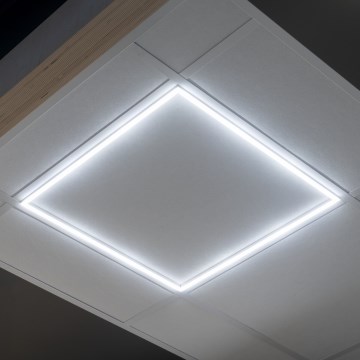 LED Χωνευτό πλαίσιο AVAR LED/40W/230V 6000K 59x59 cm