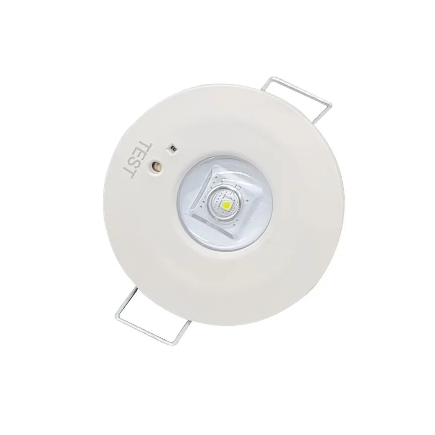 LED Χωνευτό φωτιστικό ασφαλείας LED/1,2W/230V 6000K