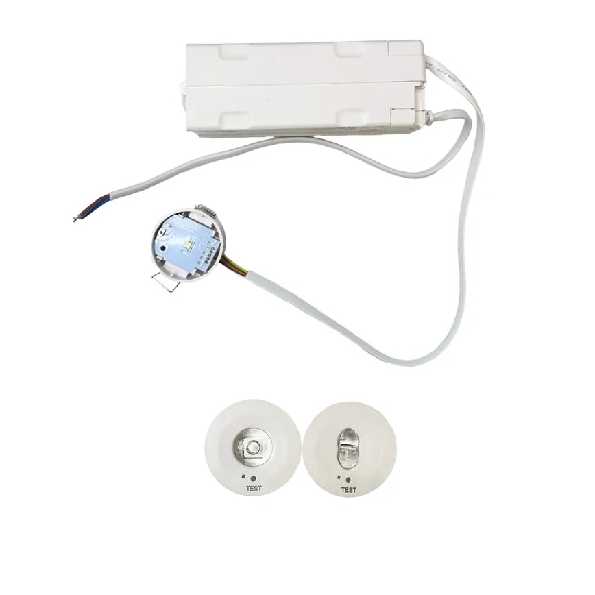 LED Χωνευτό φωτιστικό ασφαλείας LED/1,2W/230V 6000K