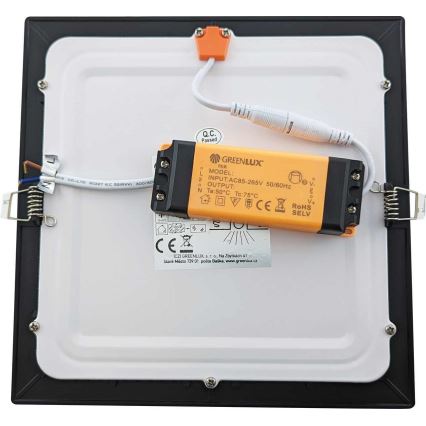 LED Χωνευτό φωτιστικό μπάνιου VEGA LED/12W/230V 3800K 16,8 cm IP44