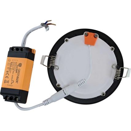 LED Χωνευτό φωτιστικό μπάνιου VEGA LED/6W/230V 2800K IP44