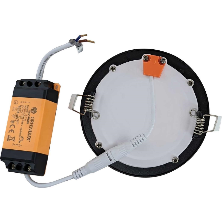 LED Χωνευτό φωτιστικό μπάνιου VEGA LED/6W/230V 2800K IP44