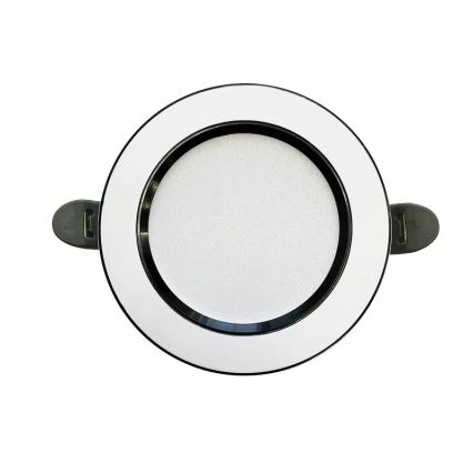 LED Χωνευτό φωτιστικό οροφής LED/7,5W/230V 4000K λευκό/μαύρο