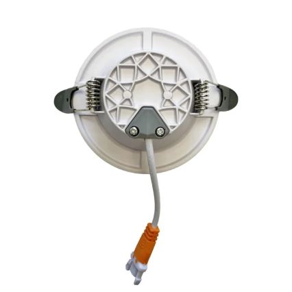 LED Χωνευτό φωτιστικό οροφής LED/7,5W/230V 4000K λευκό/μαύρο