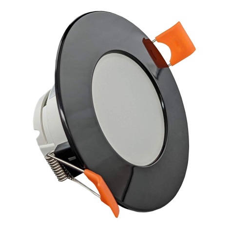 LED Χωνευτό φωτιστικό οροφής μπάνιου LED/8W/230V 3000K IP65 μαύρο