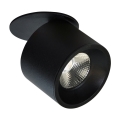 LED Χωνευτό φωτιστικό σποτ HARON 1xLED/15W/230V μαύρο