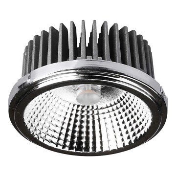 LED Χωνευτό φωτιστικό σποτ LED/20W/230V 4000K 40°/20° διάμετρος 11 cm γυαλιστερό χρώμιο