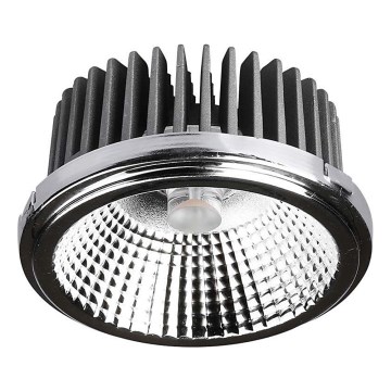LED Χωνευτό φωτιστικό σποτ LED/20W/230V 6400K 40°/20° διάμετρος 11 cm γυαλιστερό χρώμιο